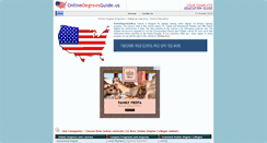 Desktop Screenshot of onlinedegreesguide.us